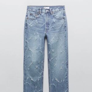 Zara heart jeans